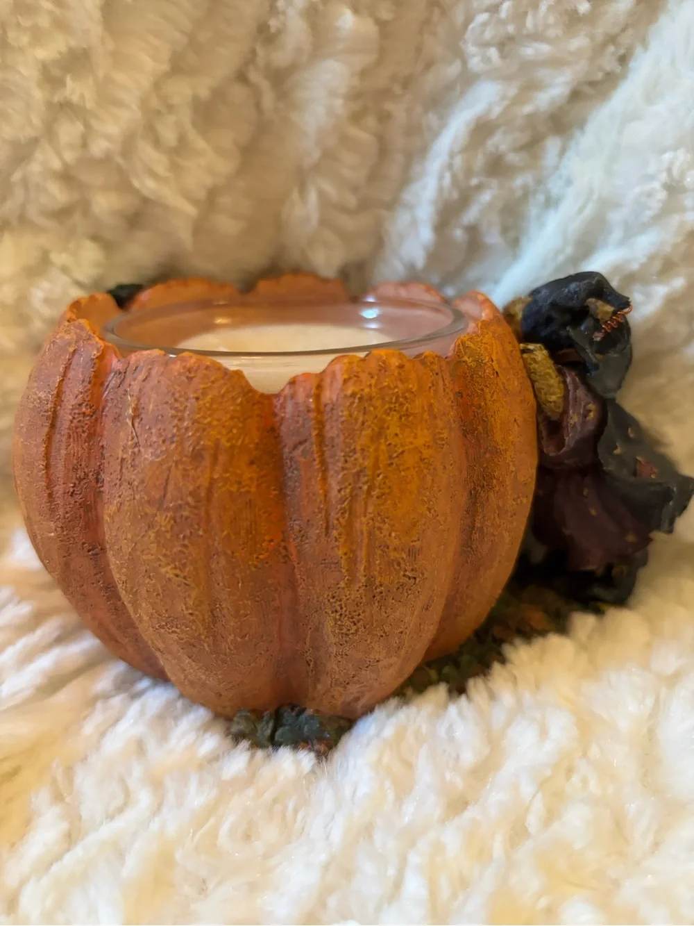Boyd’s Bear resin Halloween votive holder